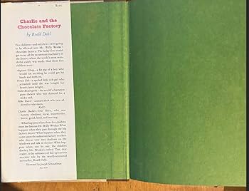 ❤️ チャーリー 　洋書　古書　ビンテージ Amazon.co.jp: Charlie and the Chocolate Factory : Dahl